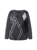 Ulla Popken Longsleeve in khakigrau
