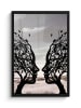 OnlyWow Poster mit Leiste Gesichtsbaum