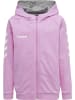 Hummel Kinder Sweatshirt "Hmlgo Kids Cotton Zip Hoodie" in Lila