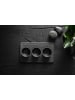 Villeroy & Boch 3er Set Dipschälchen-Set Manufacture Rock schwarz in schwarz