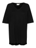 Kaffe Strickpullover KAsilla Baggy fit in Black Deep