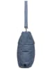 Zwei Handtasche Mademoiselle M12 in Nubuk/Sky