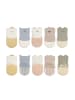 MUNADUNA 5er-Set 'Kleine Ohren' Rutschfeste Baby Boden-Socken