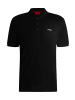 HUGO PoloShirt in schwarz