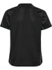 Hummel T-Shirt Hmlblaze Kinder in BLACK/POOL BLUE
