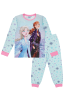 Disney Die Eiskönigin Disney Eiskönigin Schlafanzug Pyjama Langarm in blau