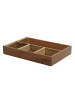 Excellent Houseware Besteckschubladeneinsatz LUNU in Braun, (B) 20 x (H) 4,5 x (L) 30 cm