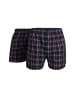 Götzburg Boxershort 2Er Pack Clubhouse in blau-dunkel-Karo