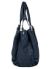 Samantha Look Handtasche echt Leder in blau