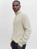 Jack & Jones Rollkragenpullover in White Melange