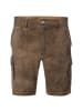 Spieth & Wensky Lederhose Sheriff in grau