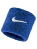 Nike Nike Swoosh Classic Wristbands 2PK in Blau