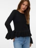 Vero Moda Strickpullover in Black
