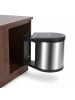 relaxdays Einbaumülleimer in Silber - 8 l
