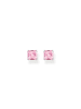 Thomas Sabo Ohrstecker in silber, pink