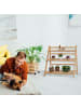 relaxdays Blumenregal in Natur - (B)99,5 x (H)96 x (T)37 cm