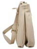 Samantha Look Umhängetasche echt Leder in beige