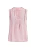 Albee Women Blusentop Mit Spitze in Hellrosa