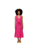 MAZINE Maxikleid Sleeveless Linen in fuchsia