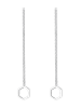 Elli Ohrringe 925 Sterling Silber Geo, Hexagon in Silber