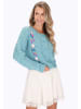 IZIA Women Cardigan in blue mint