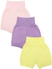 TupTam Baby Mädchen Kurze Pumphose 3er Pack in rosa/gelb