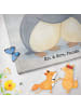 Mr. & Mrs. Panda Badehandtuch Pinguine Kuscheln Design mit Spruch in Weiß