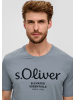 s.Oliver T-Shirt kurzarm in Grau