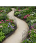 relaxdays 5 x Beeteinfassung in Schwarz - (B)46 x (H)46 cm