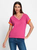 Heine Kurzarmshirt in fuchsia-orange