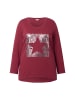 Angel of Style Shirt in dunkel weinrot