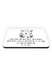 Mr. & Mrs. Panda Magnet Schwesternwunder mit Spruch in Weiß