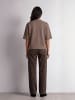 Levete Room T-Shirt LR-NUKA in 8320 CHOCOLATE CHIP