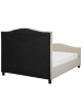 Beliani Doppelbett AUREL in Beige - (W) 194 x (H) 144 x (L) 216 cm