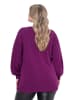 MIAMODA Sweatshirt in beerenpink