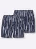 WITT WEIDEN Boxershorts in marine-bedruckt