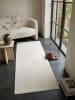 KADIMA DESIGN KASOS Teppich Kurzflor Creme 80x150 Geometrisch Polyester Waschbar in Creme