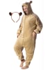 Corimori Corimori Murmeltier-Kostüm für Erwachsene Damen Herren Karneval Fasching Nagetier Onesie in Braun