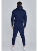 SikSilk Sweatjacke Essentials Poly FullZip in Navy