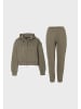 Tom Barron Freizeitanzug Oversize Zipper Relaxed Tracksuit in khaki