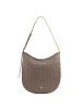 DuDu Sylvie Schultertasche Leder 36.5 cm in taupe