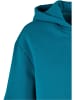 Urban Classics Zip-Kapuzenpullover in watergreen