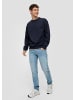 QS Sweatshirt in 58L0_tiefblau