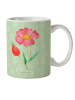 Mr. & Mrs. Panda Kaffeetasse Blume HageRundunge ohne Spruch in Blattgrün