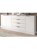 Inn.Furn Sideboard weiß 185 x 80 cm, Kommode mit viel Stauraum
