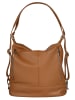 Samantha Look Rucksack echt Leder in cognac