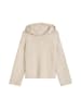 Marc O'Polo Strick-Hoodie loose cropped in Grey Silk