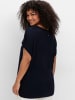sheego T-Shirt in tiefblau