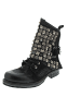A.S.98 Schnürstiefel Schwarz