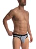 Olaf Benz Slip RED2475 Retrobrief in white-grey